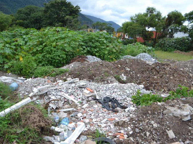 Ayuntamiento de Río Blanco contamina ex Laguna Galán, acusan