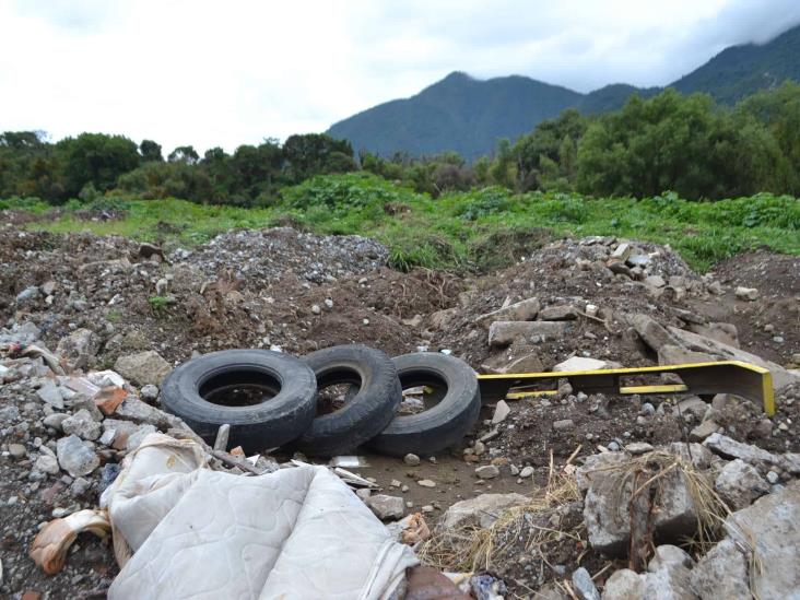 Ayuntamiento de Río Blanco contamina ex Laguna Galán, acusan