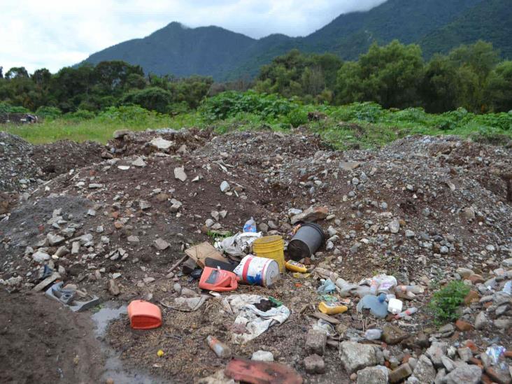 Ayuntamiento de Río Blanco contamina ex Laguna Galán, acusan