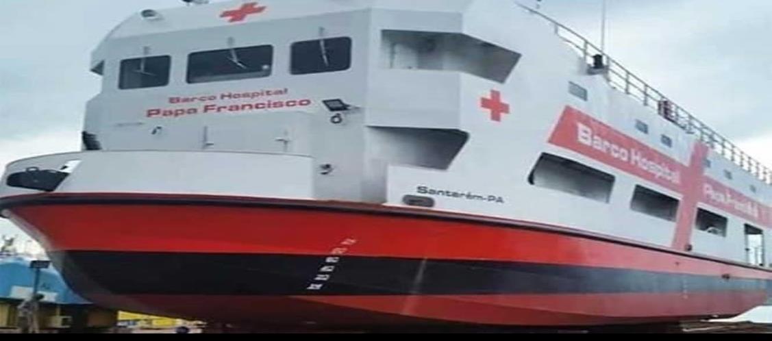 El Papa envía barco hospital a la Amazonia para luchar contra pandemia