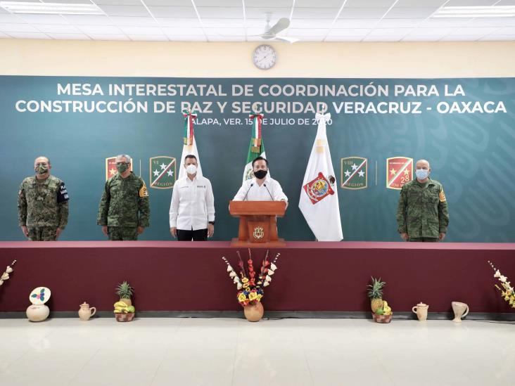 Oaxaca y Veracruz extienden a Coatzacoalcos combate conjunto contra crimen