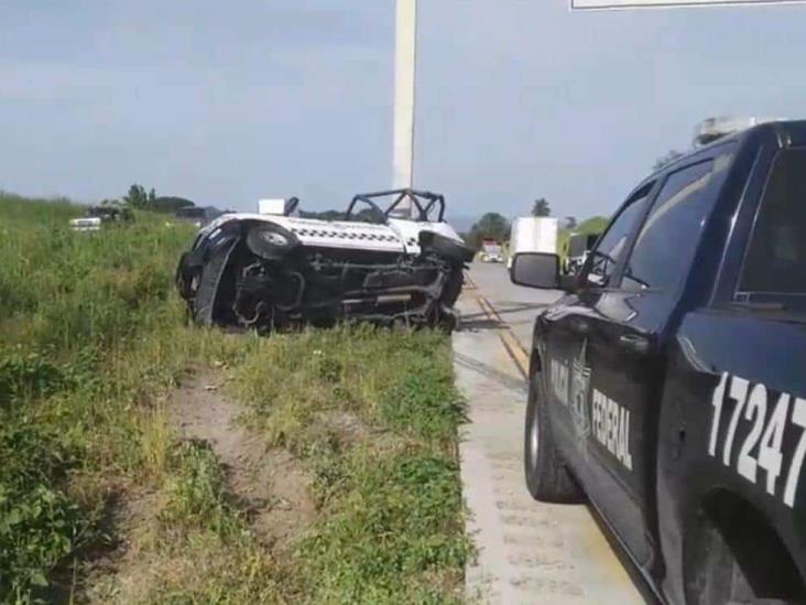 Choque de la GN y la PF en la Córdoba-Veracruz