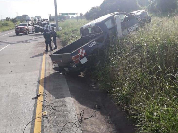 Choque de la GN y la PF en la Córdoba-Veracruz