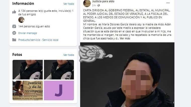 ‘Justicia para Aldo’, madre suplica otra investigación