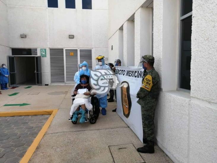 Primer paciente dada de alta en el Hospital Materno Infantil