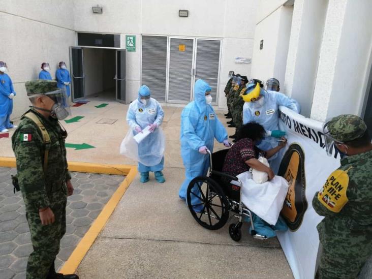 Primer paciente dada de alta en el Hospital Materno Infantil