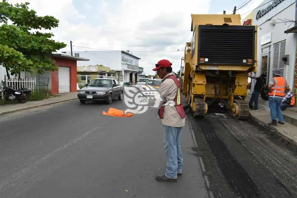 Inicio de la carretera antigua Agua Dulce-Nuevo Teapa