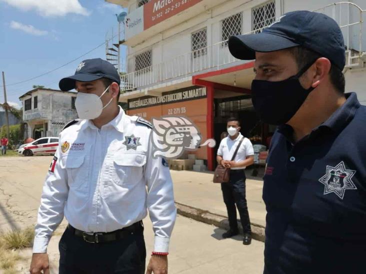 Director de Tránsito dirige operativos en Minatitlán