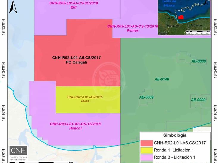 PC Carigali perforará pozo exploratorio frente a Coatzacoalcos