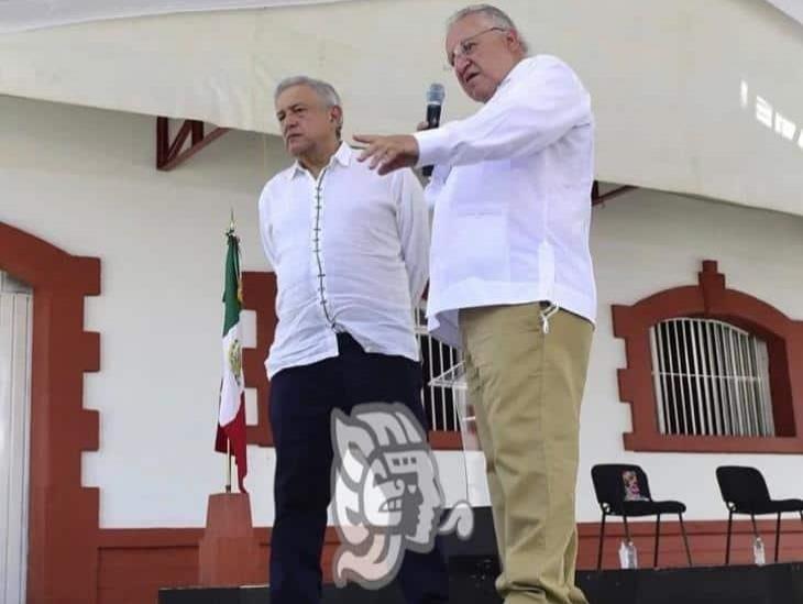 Supervisa AMLO Tren Interoceánico en Ixtepec, Oaxaca