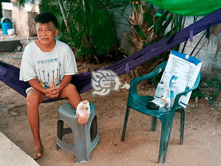 Eduardo Martín, ciego y desamparado contra la diabetes