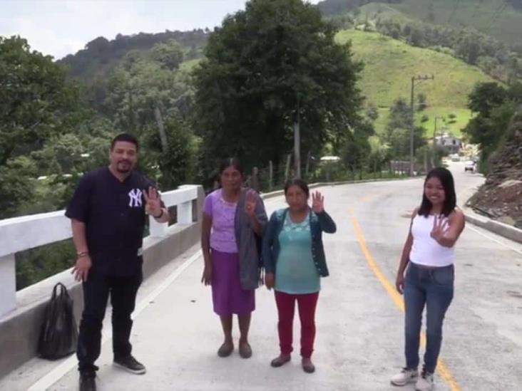 En 4T compromiso es por desarrollo; obras en Huayacocotla que trascienden: Cazarín