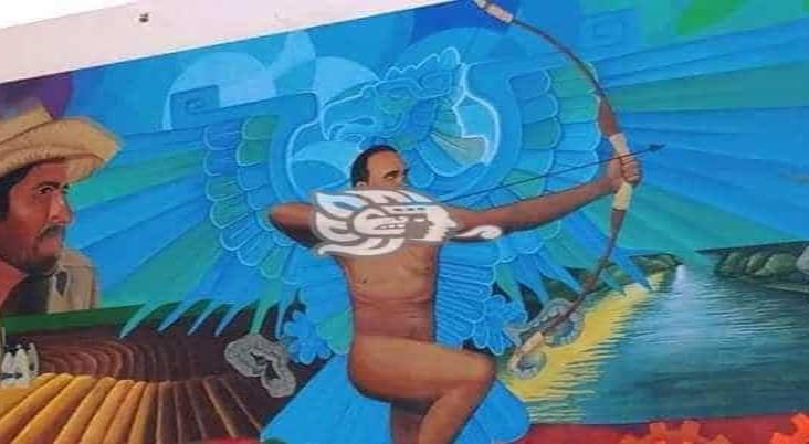 Podría modificarse mural del parque: Nicolás Reyes 