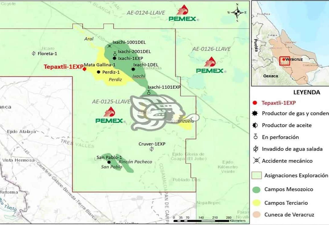 Autorizan a Pemex segunda perforación en Tierra Blanca