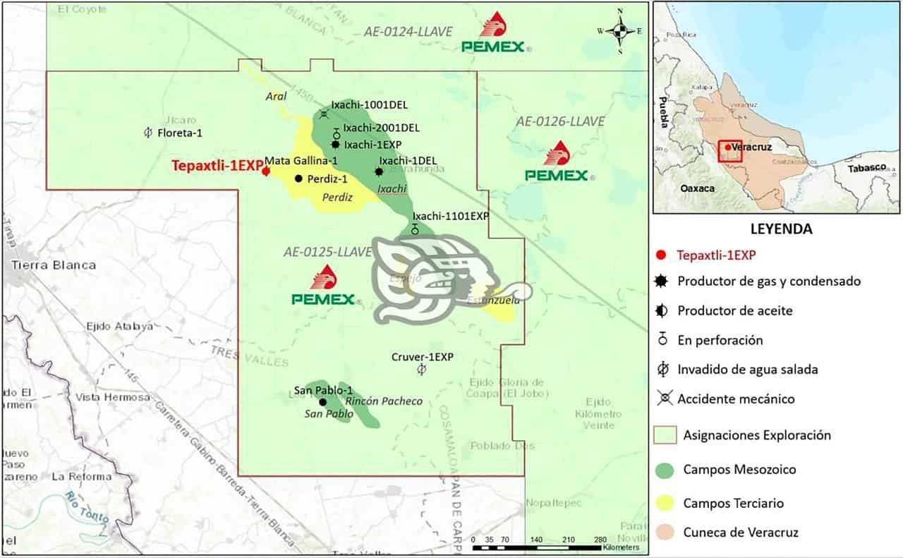 Autorizan a Pemex segunda perforación en Tierra Blanca