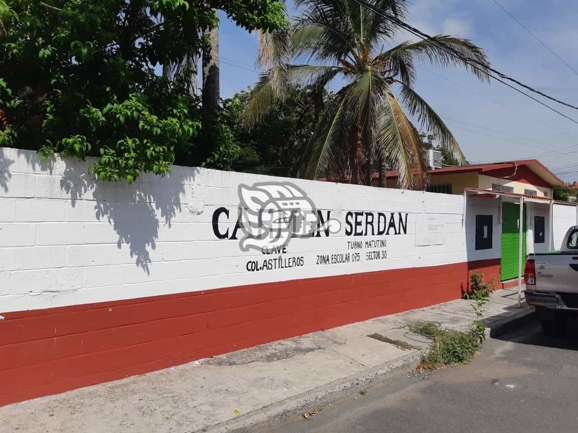 Primaria Carmen Serdán en Veracruz, la más robada