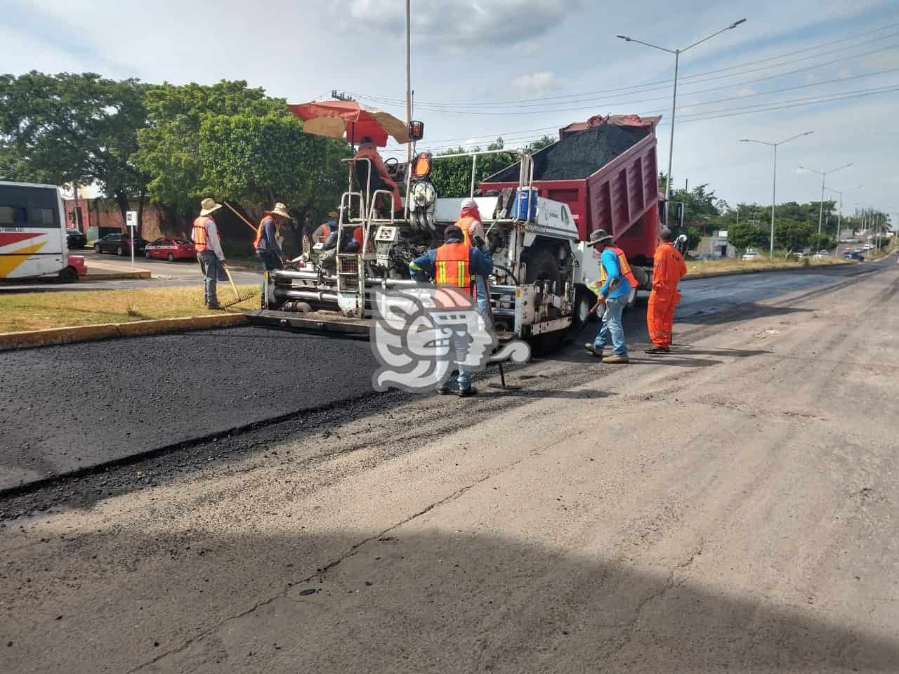 Inicia reencarpetado de bulevar Institutos Tecnológicos