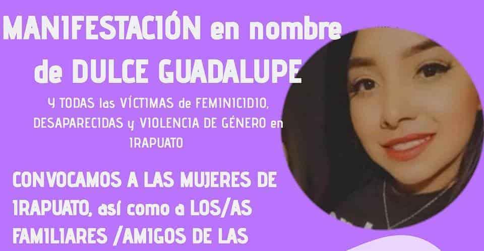 Colectiva en Irapuato marchará para denunciar asesinato de Dulce Guadalupe