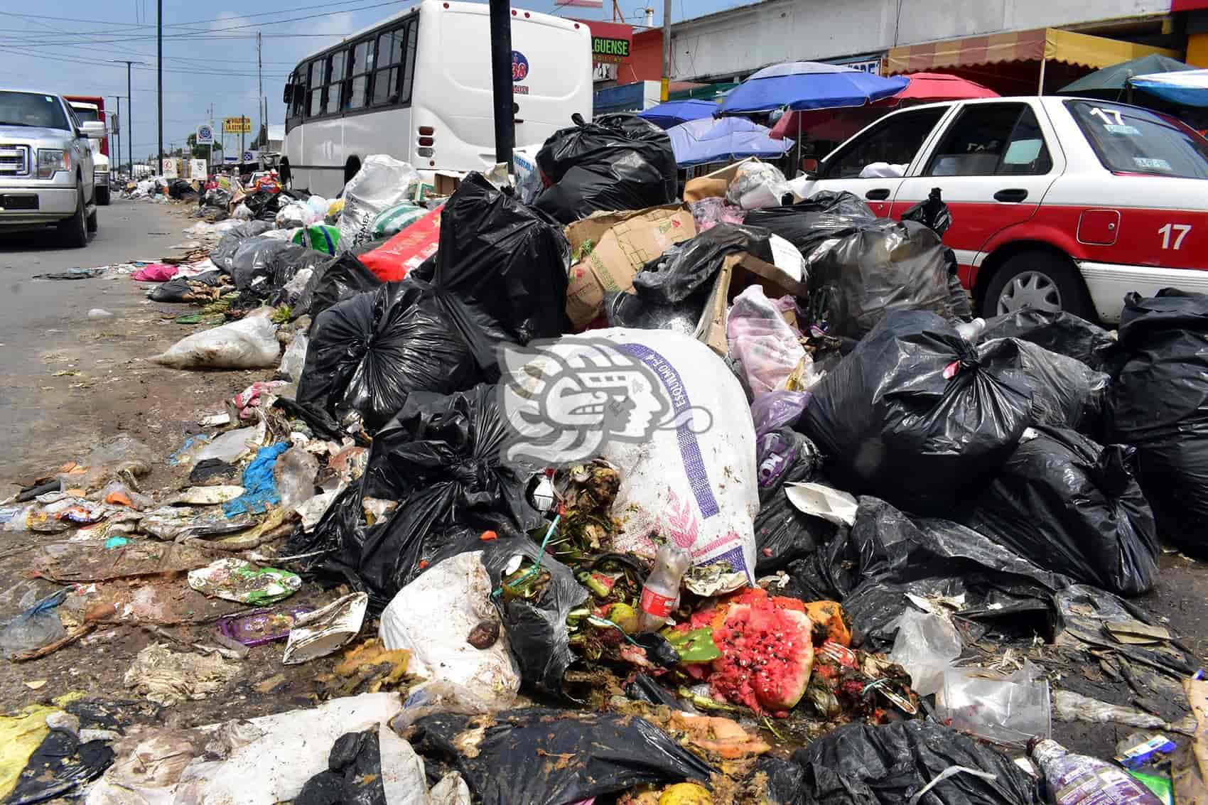 En 72 horas se normalizaría recolección de basura en Coatzacoalcos