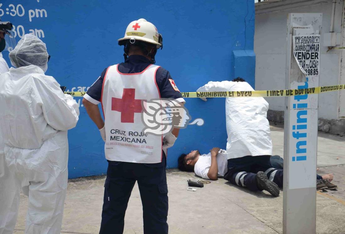 Joven aparentemente crudo moviliza a las corporaciones de rescate en Veracruz