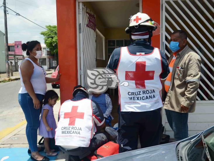 Se registra accidente en Infonavit Los Volcanes