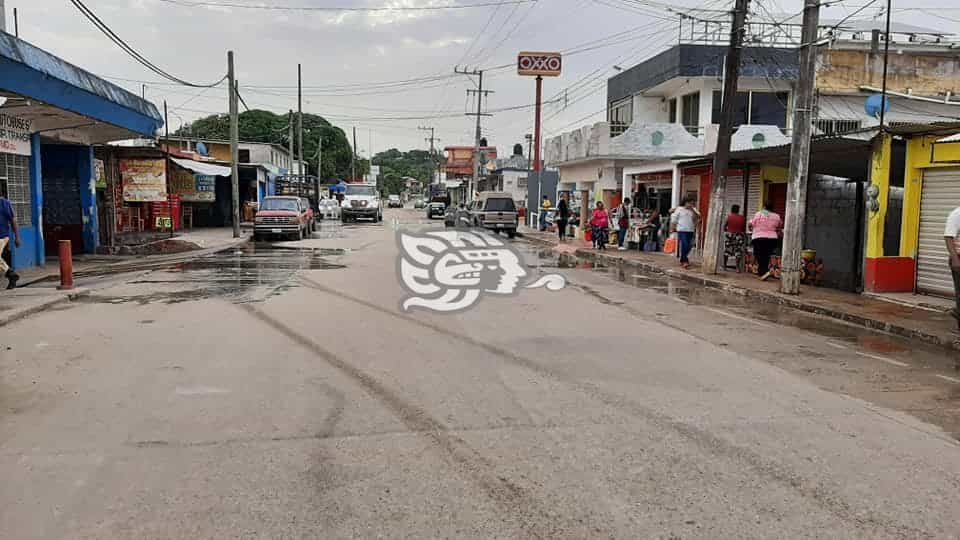 Intensifican sanidad en Moloacán para frenar los contagios