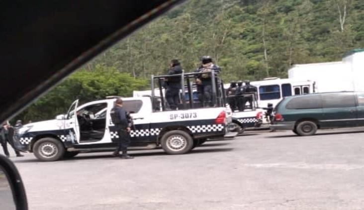 Por presuntos autodefensas, despliegan fuerte operativo en Acultzingo