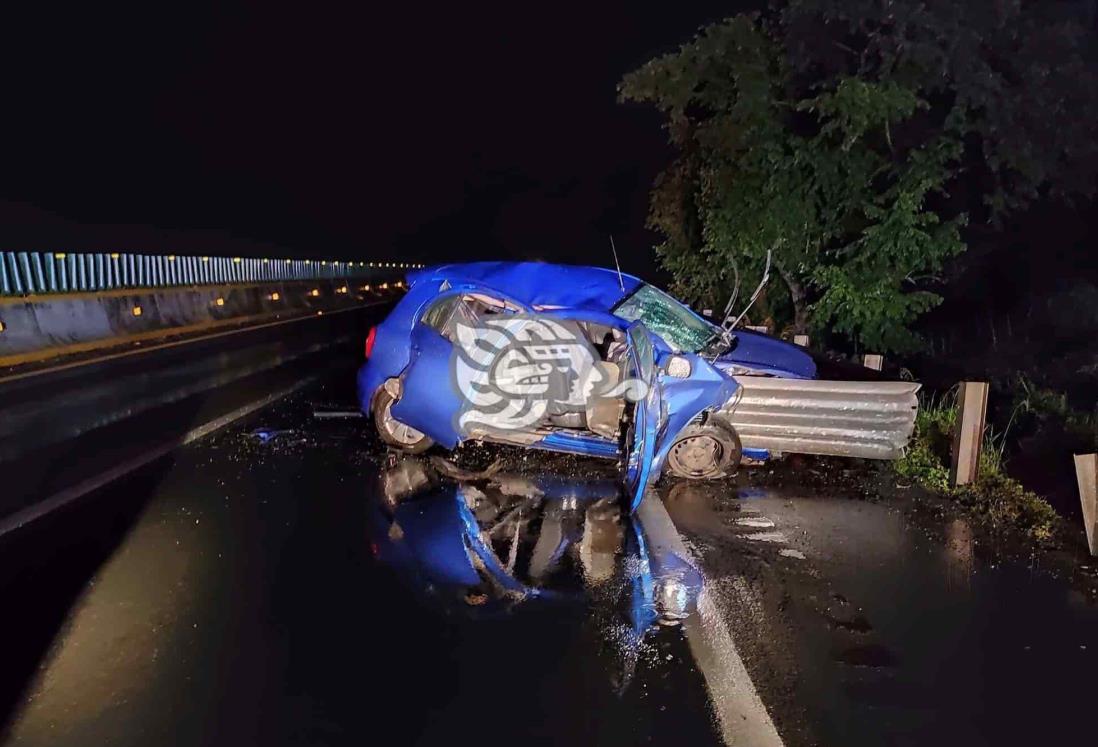 Ex director de PC de Sayula la libra tras accidente en su auto