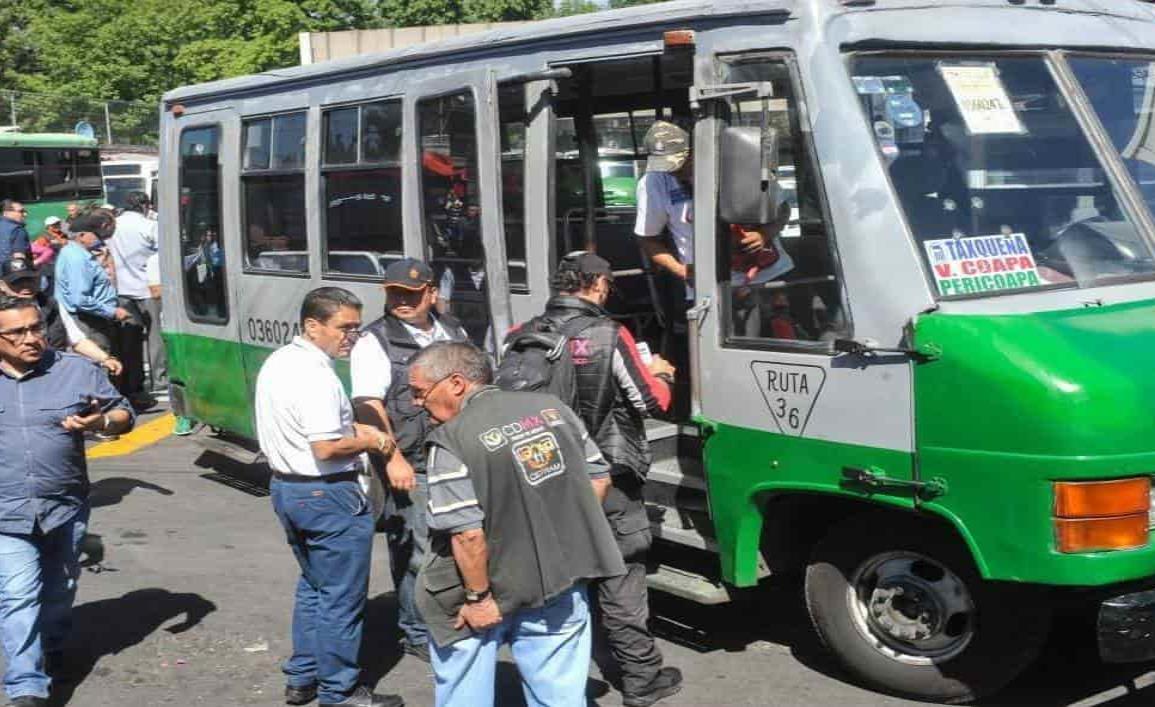 Choferes de transporte público en la CDMX podrán afiliarse a IMSS