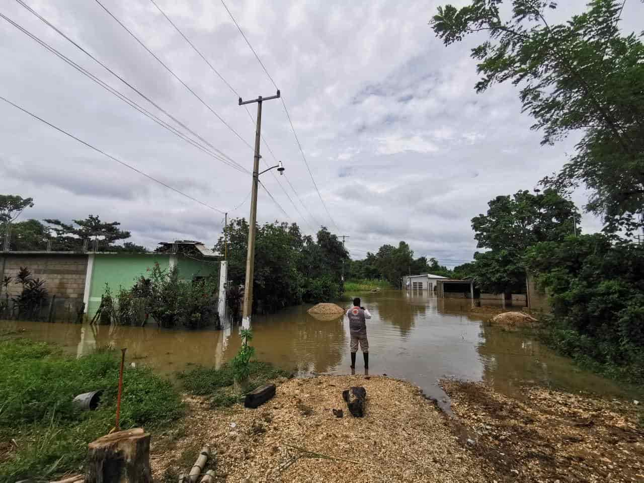 Más municipios afectados por lluvias en Veracruz, reporta Protección Civil