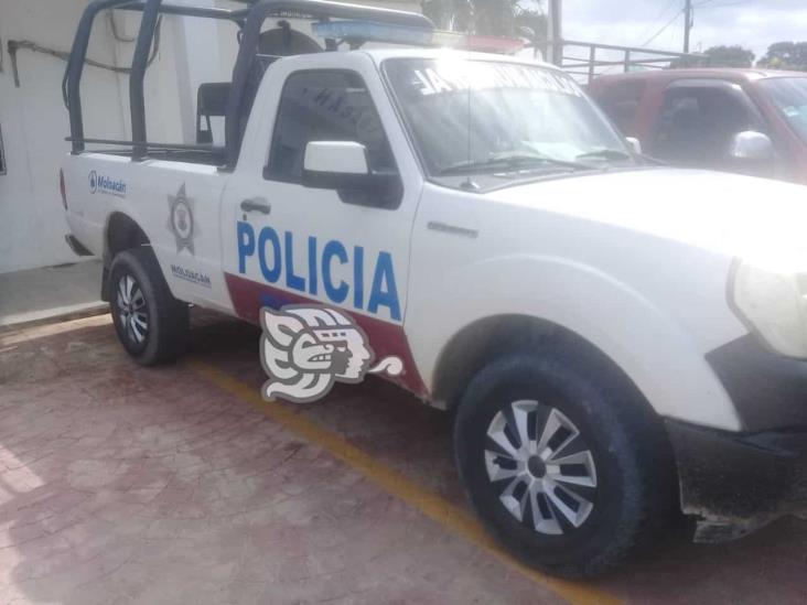 En Moloacán, policía le dispara a su compañero y se da a la fuga