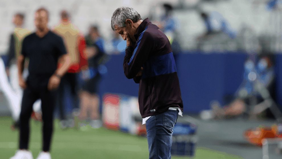 Quique Setién demandará al Barcelona por falta de liquidación