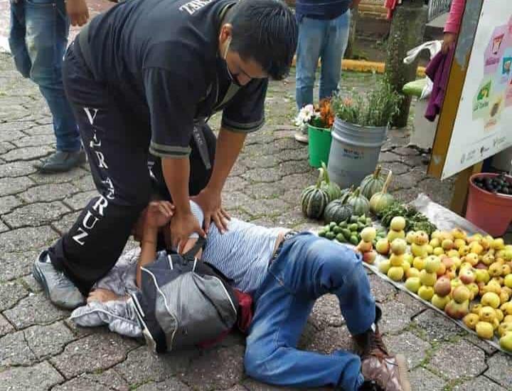 Estudiantes de artes marciales someten en Nogales a ladrón