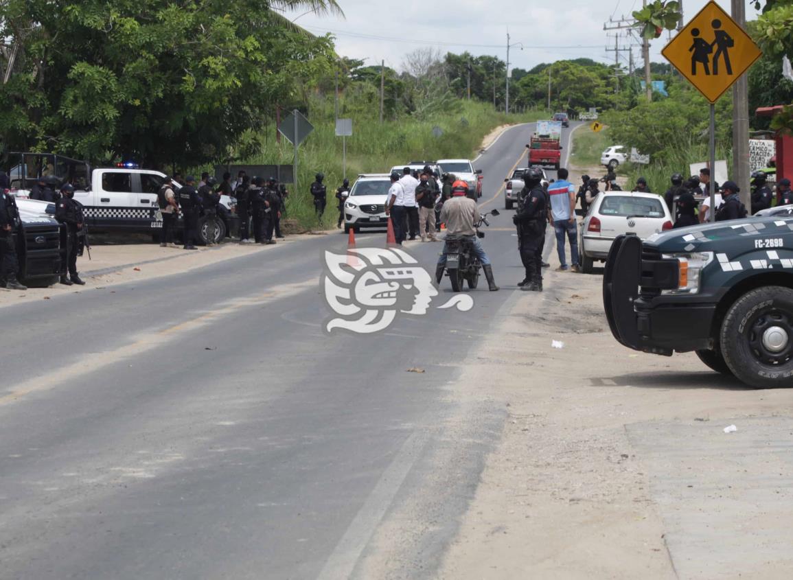 Se enfrentan Ministeriales y sujetos armados en la zona de Carrizal