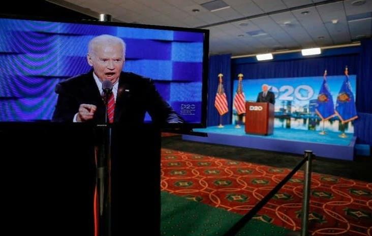 Oficializan nominación de Joe Biden en Convención Nacional Demócrata