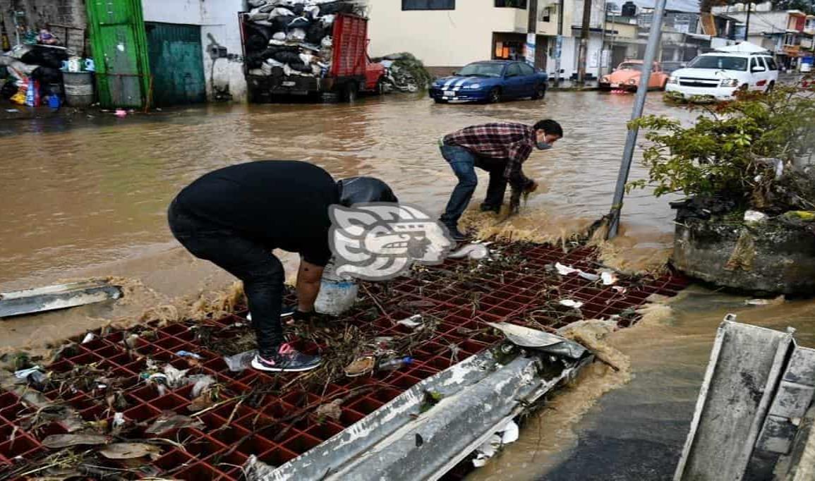 Temporal lluvioso afectó a 19 municipios de Veracruz