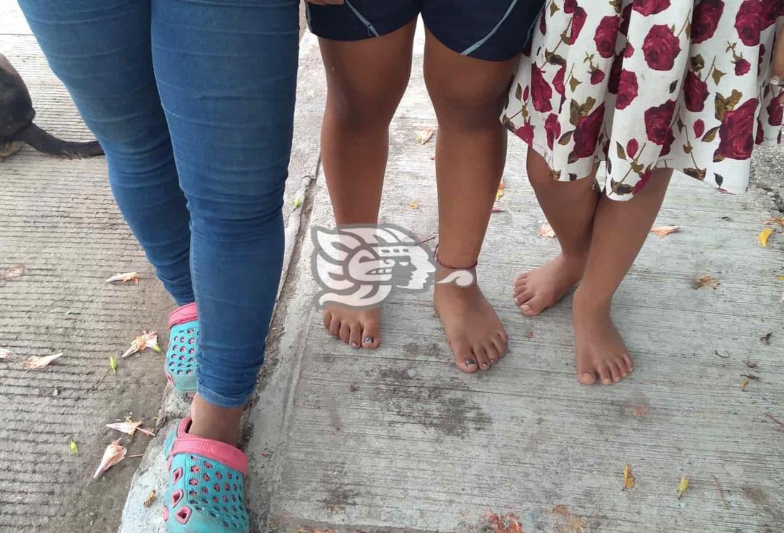 Padre agrede a sus hijas en Las Choapas mientras tomaban clases en línea