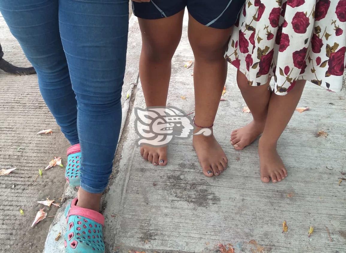 Padre agrede a sus hijas en Las Choapas mientras tomaban clases en línea