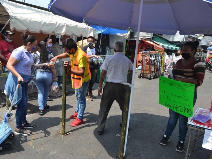 Acusan agresiones a locataria del mercado Emiliano Zapata en Orizaba