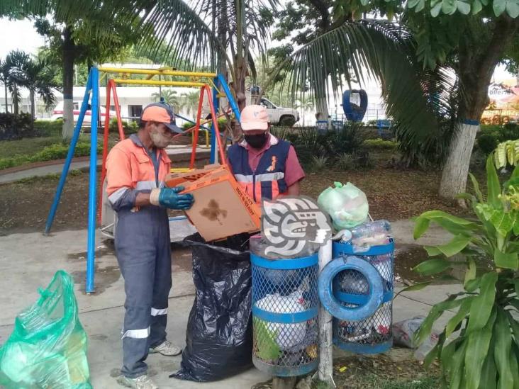 Generan tuxpeños hasta 100 toneladas de basura al día