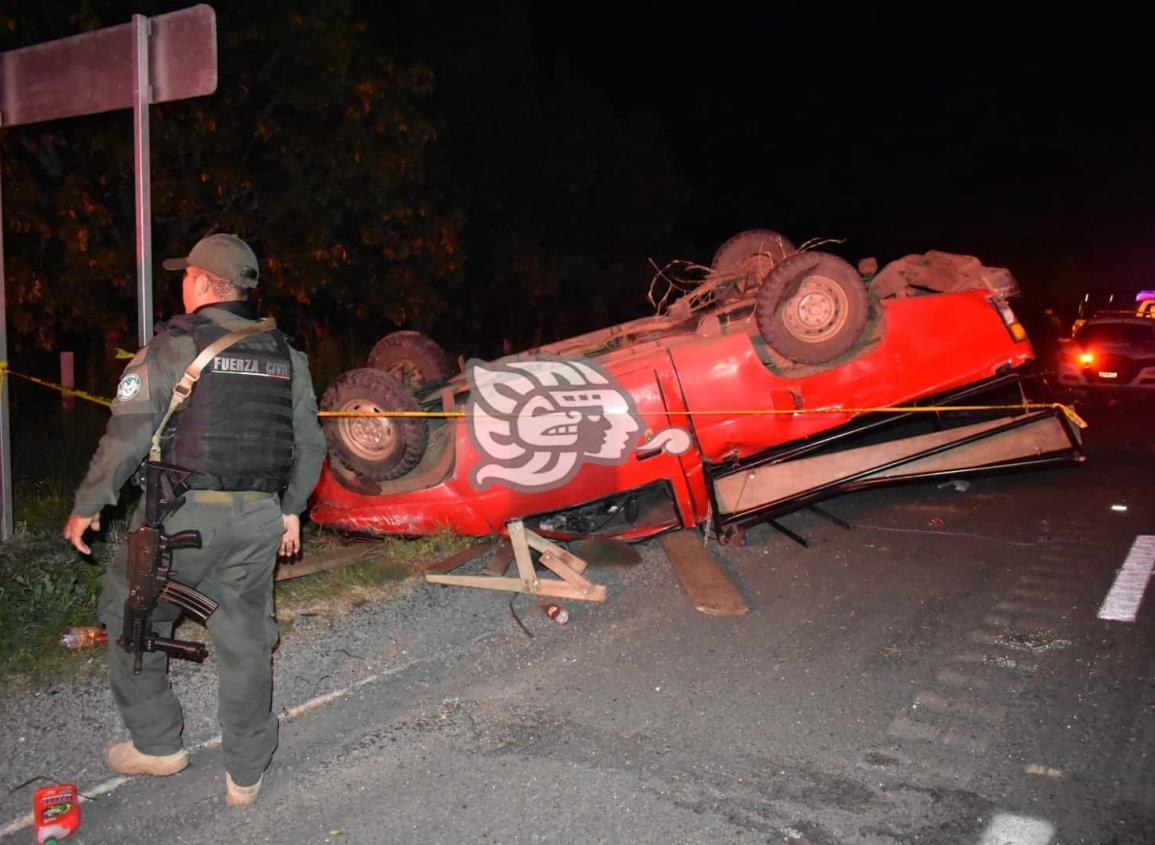 Fatal accidente en autopista Cosolea-La Tinaja; joven fallece