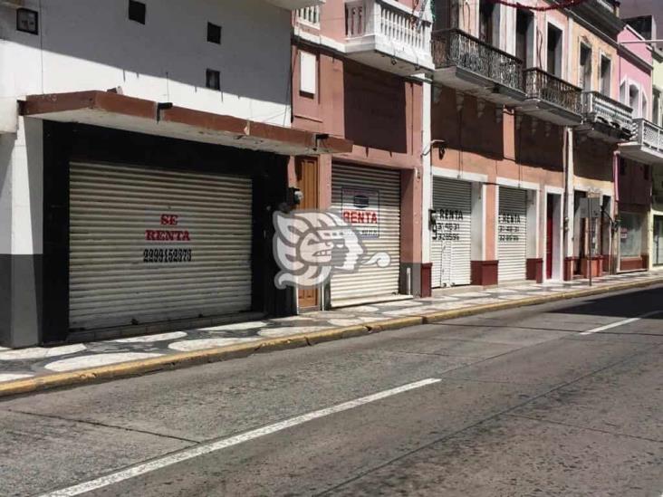 Centro Histórico de Veracruz, como un pueblo fantasma