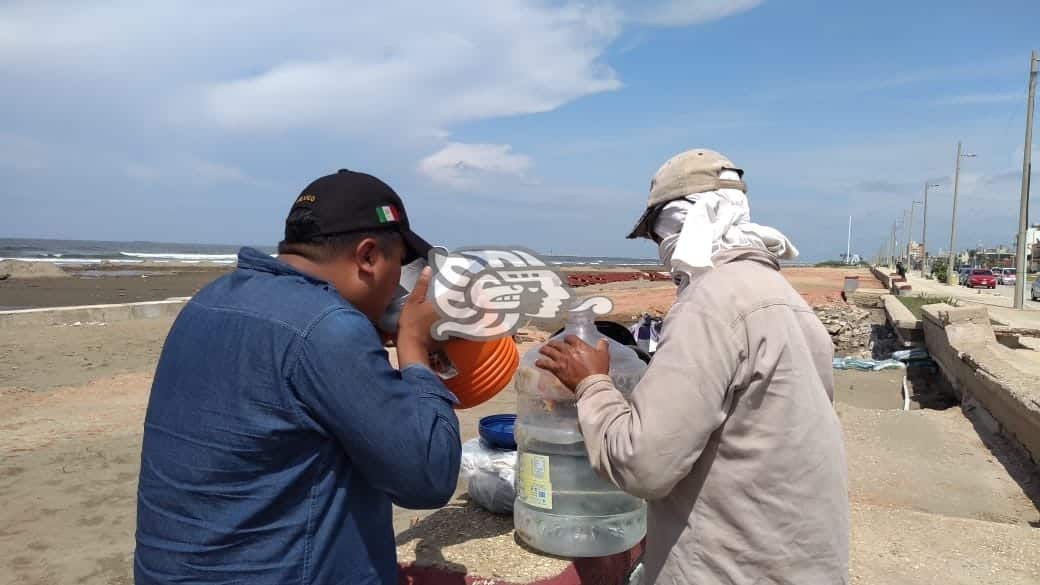 Pese a alerta gris por lluvias, Coatza alcanza sensación de 43 grados