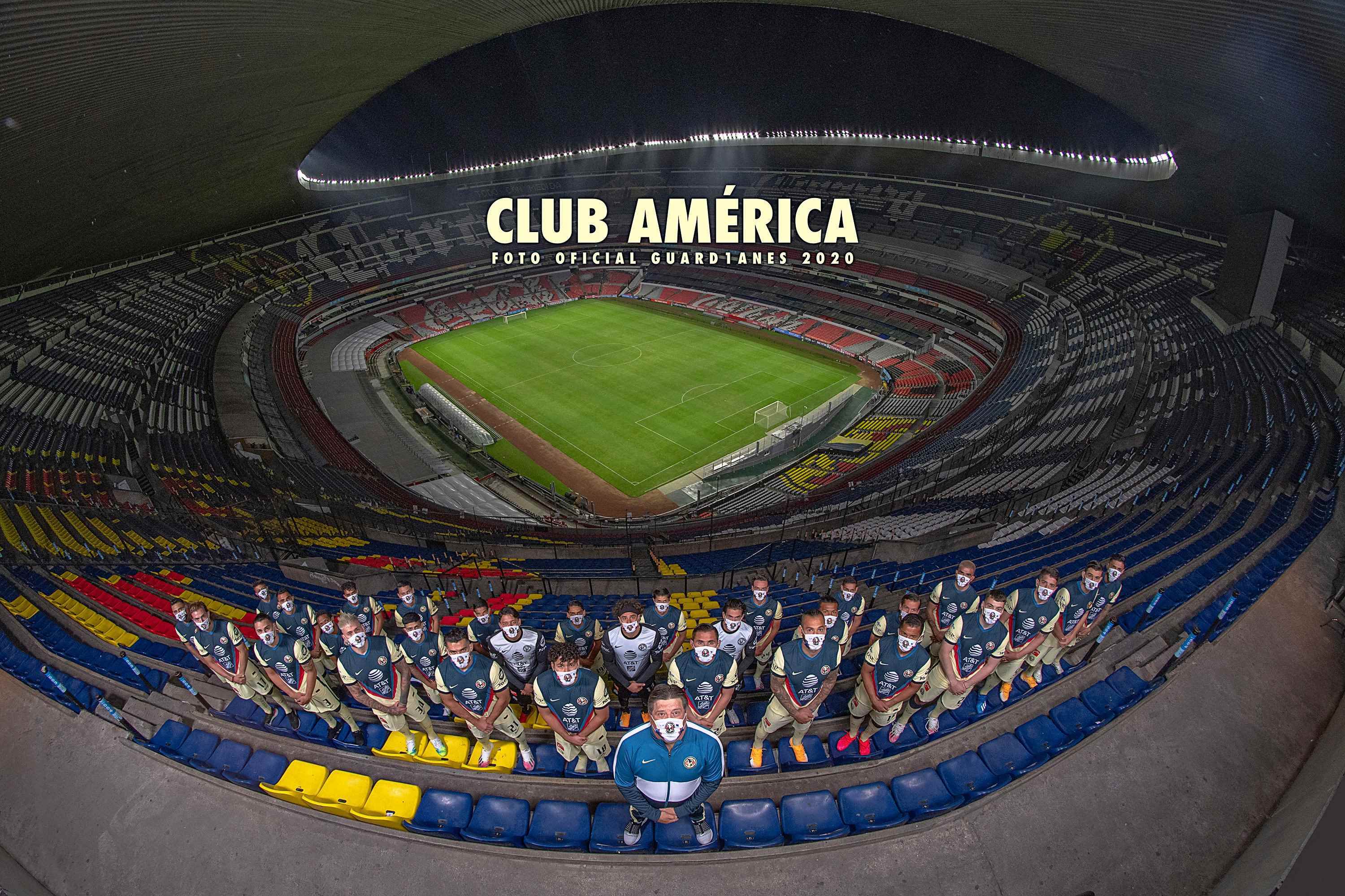 América se tomó la foto oficial del Apertura 2020