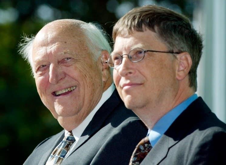 Fallece Bill Gates Sr., padre del fundador de Microsoft