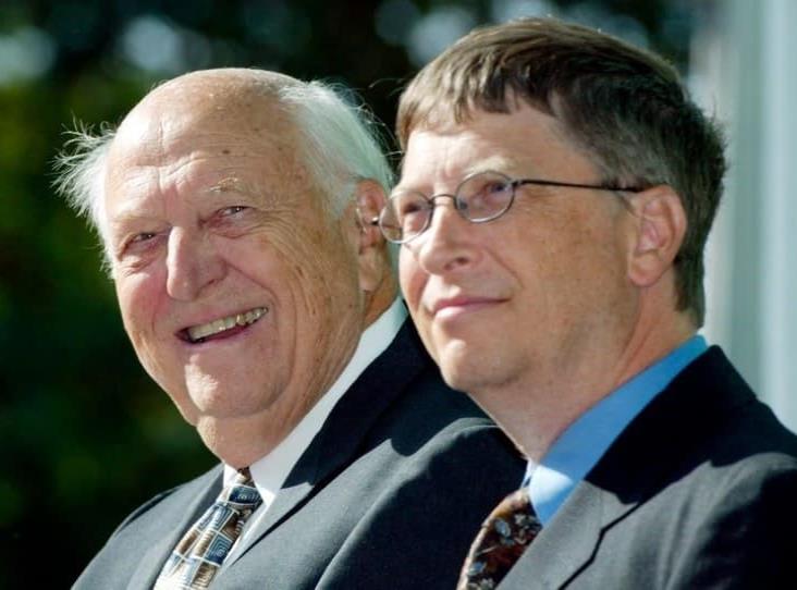 Fallece Bill Gates Sr., padre del fundador de Microsoft