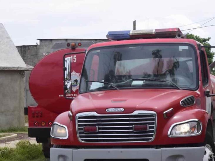 Se registra incendio al interior de vivienda en Veracruz