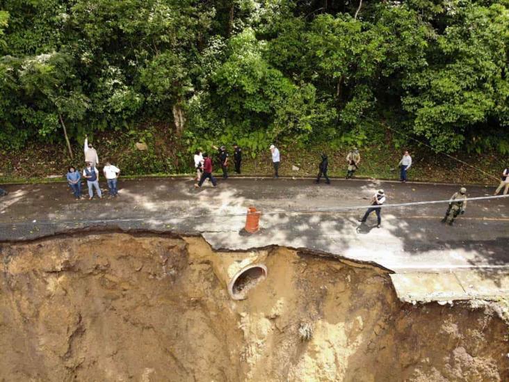 Derrumbes en Ixtaczoquitlán afectan a 4 mil campesinos