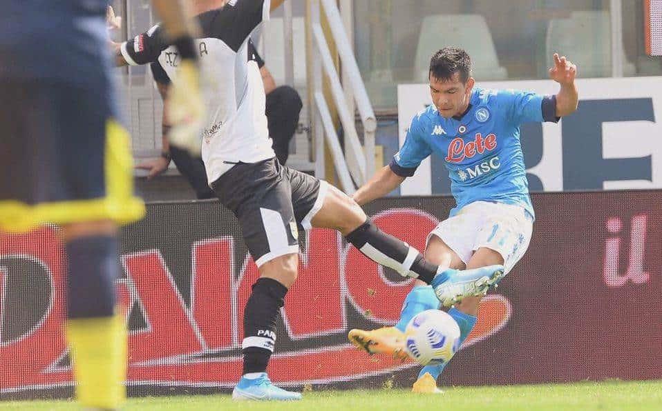 ‘Chucky’ Lozano fue titular en inicio de temporada con Napoli