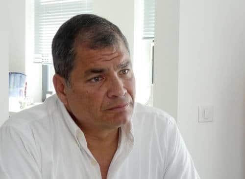 Ordenan captura del ex presidente de Ecuador, Rafael Correa